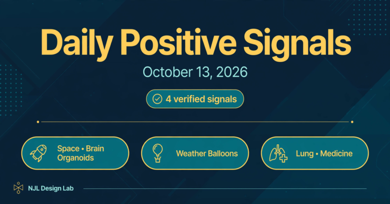 Daily Positive Signals - October 13, 2026 - 4 verified signals
