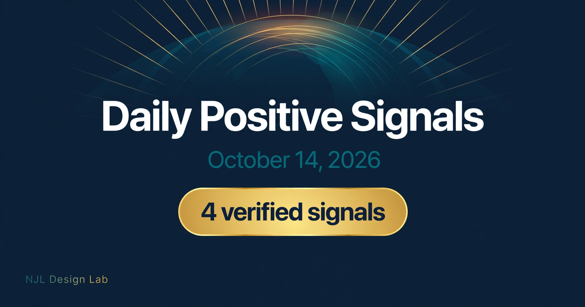 Daily Positive Signals - October 14, 2026 - 4 verified signals