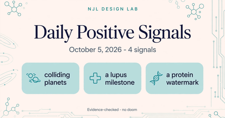 Daily Positive Signals — October 5, 2026
