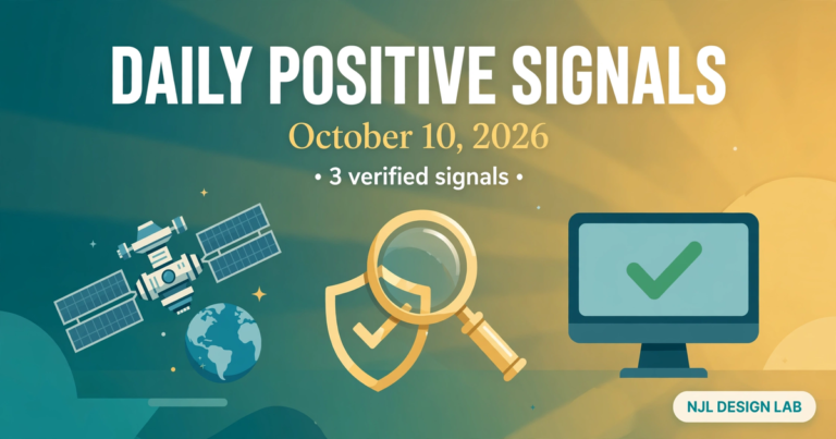 Daily Positive Signals - October 10, 2026 - 3 verified signals